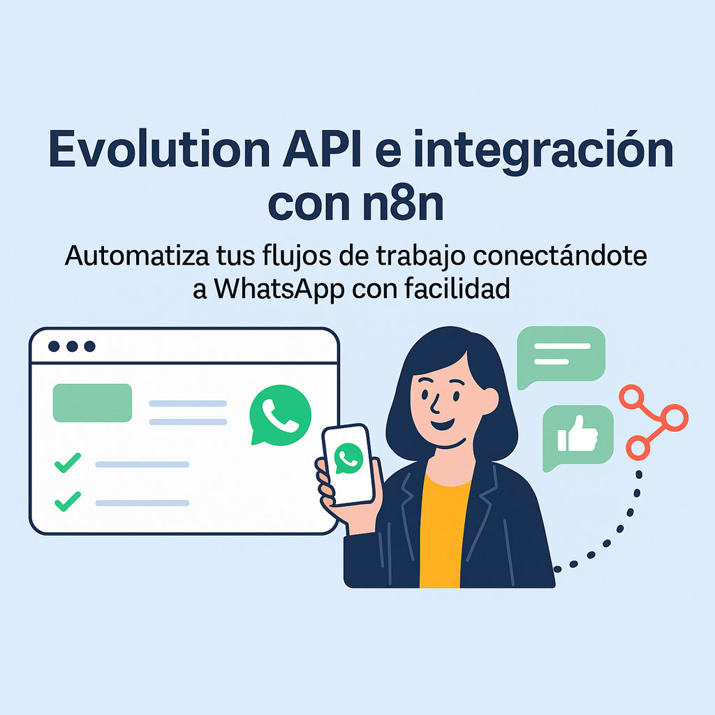 Casos de uso de Evolution API y n8n en finanzas y recursos humanos: alertas, recordatorios y encuestas por WhatsApp.