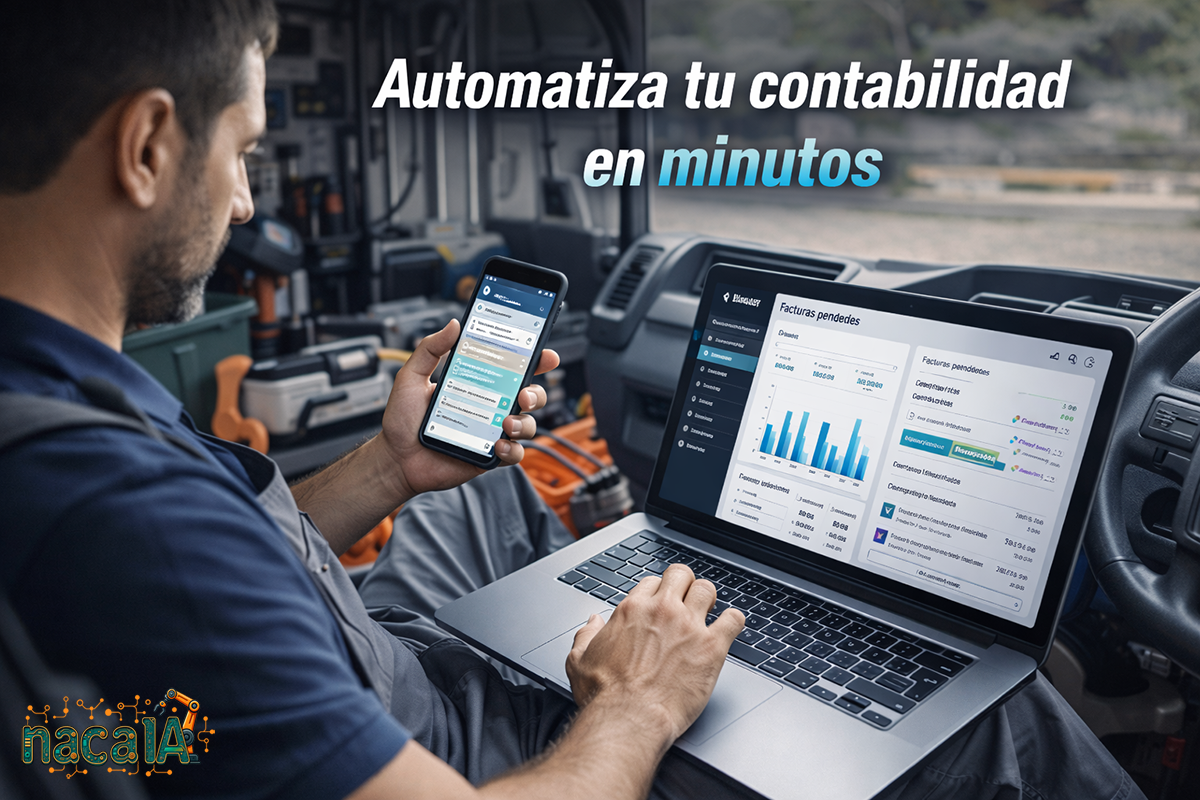 Automatizar facturación de autónomo con n8n, Odoo e IA