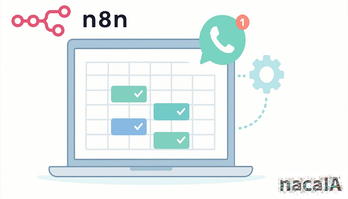 Automatizar gestión de citas con n8n y Evolution API | nacaIA