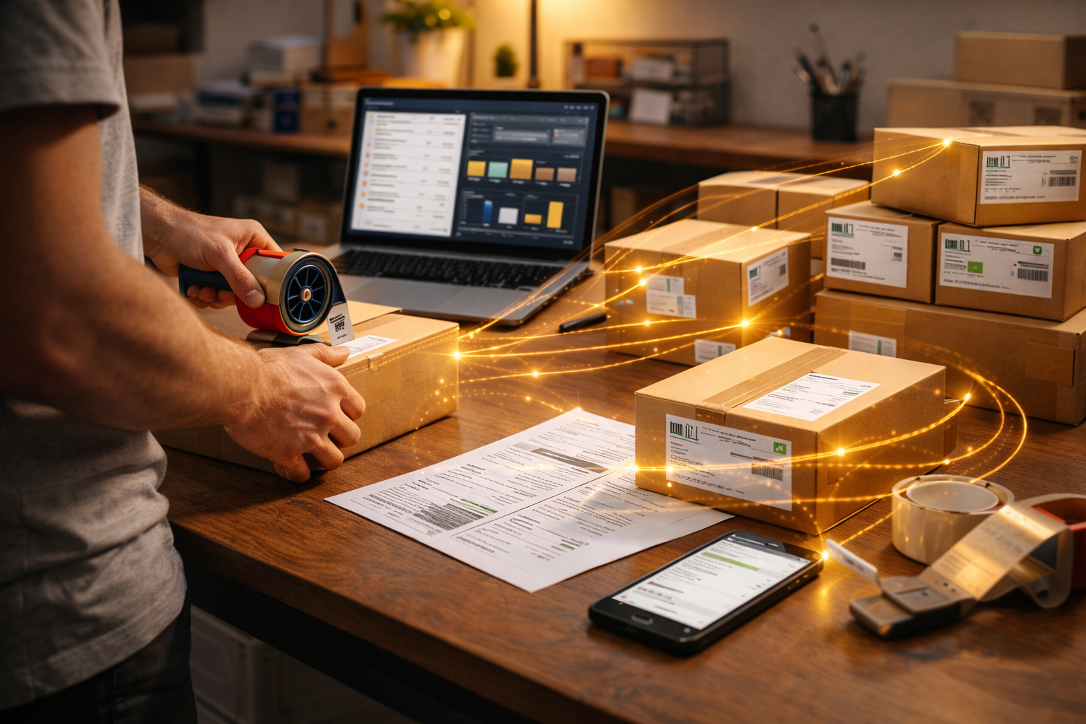 Automatizar envíos en tu empresa: del pedido al cliente sin trabajo manual