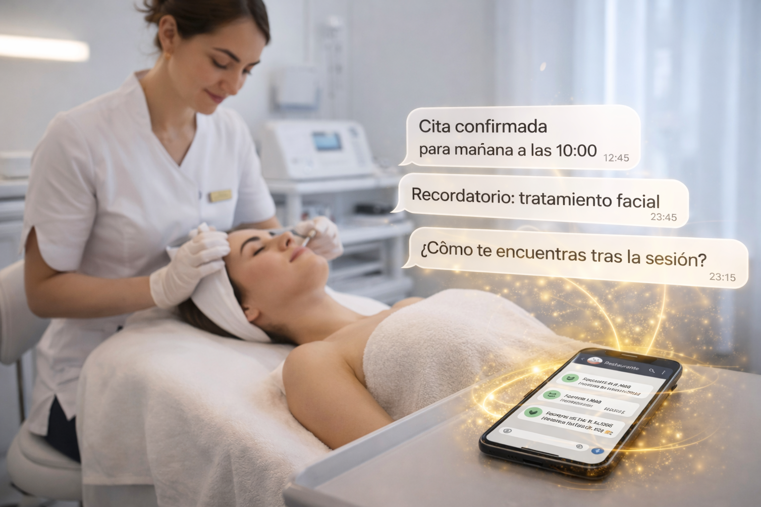 CRM para clínicas y centros de estética: gestión integral con IA