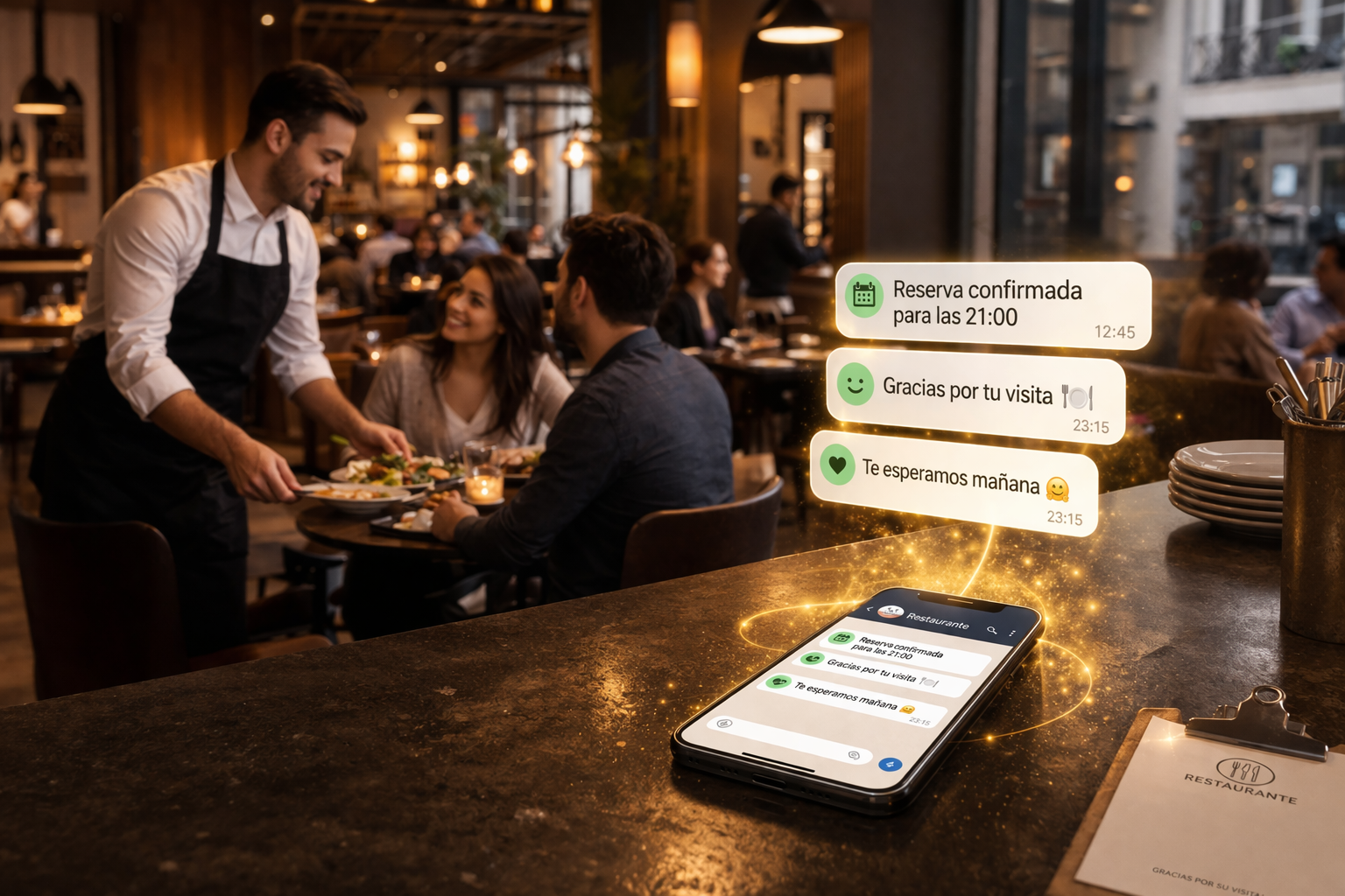 CRM para restaurantes: cómo crear tu propio sistema de gestión con IA