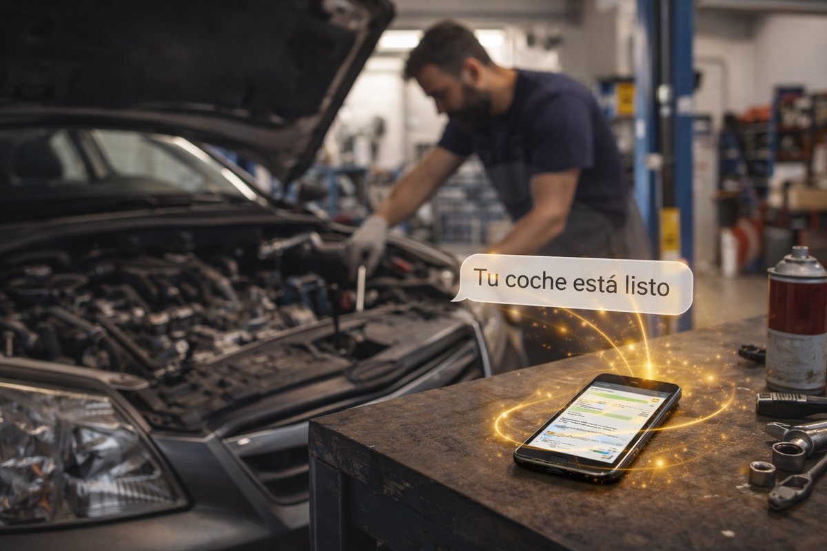 Gestión de taller mecánico con IA: más clientes, menos caos
