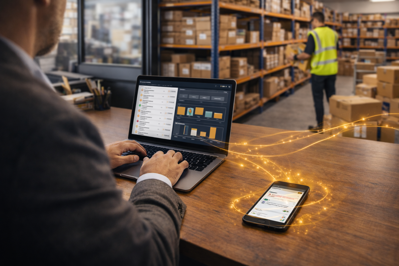 Gestión para distribuidores y mayoristas con IA: más pedidos, menos errores