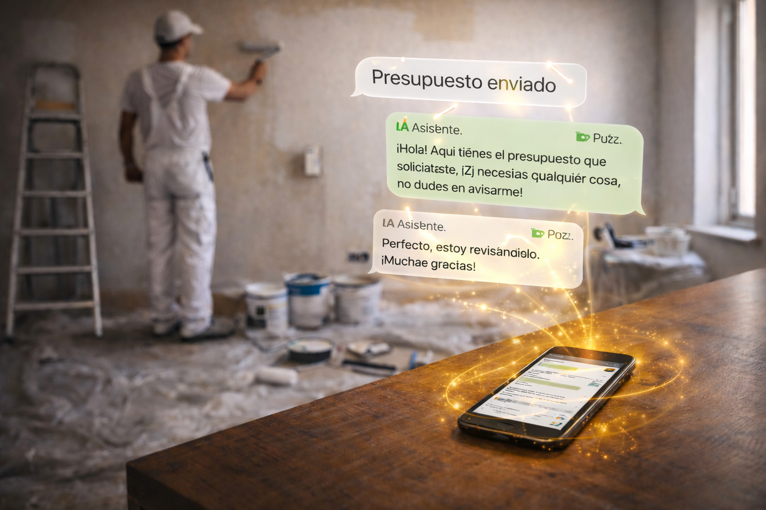 Gestión de empresa de reformas con IA: presupuestos, obras y clientes bajo control