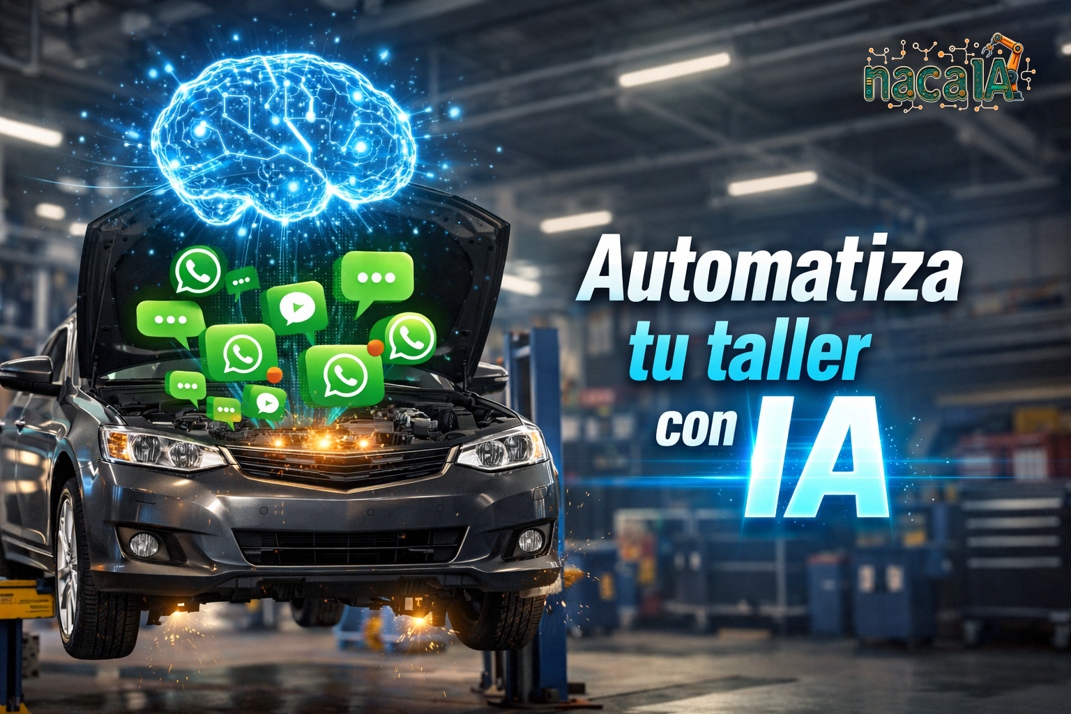 IA para talleres mecánicos: automatizar WhatsApp con RAG y n8n